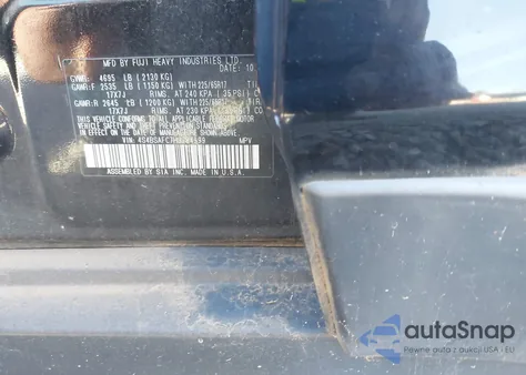 2017 Subaru Outback 2.5I Premium из США, поврежденный, VIN 4S4BSAFC7H3284999